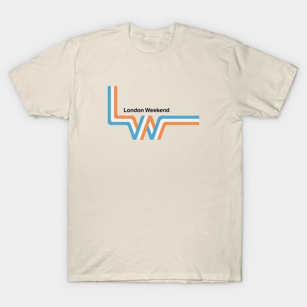 Retro LWT Television T-Shirt by bellatiarasari